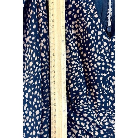 ASTR The Label Animal Front Ruched Fitted Bodice Tulip Hem Women's Midi Dress XS - Picture 10 of 14